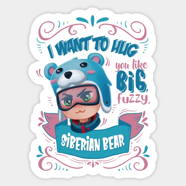 Zarya - Overwatch Sticker by StudioBonnieClyde